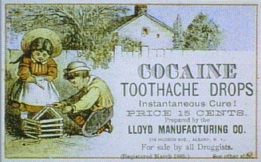 coca pastels advertisement: 'an instantaneous cure'