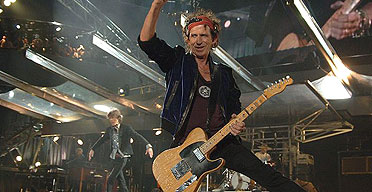 Keith Richards of the The Rolling Stones